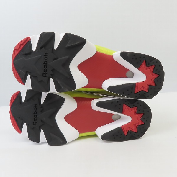 実際に弊社で買取させて頂いた【未使用】Reebok×atmos/リーボック×アトモス INSTAPUMP FURY CITRON ANIMAL FZ4432/28.5の画像 2枚目