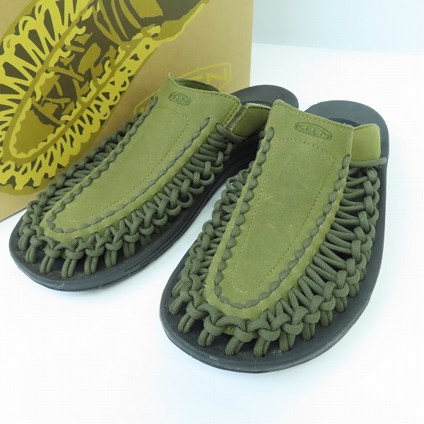実際に弊社で買取させて頂いたKEEN/キーン UNEEK SNK SLIDE ユニーク スニーク スライド サンダル 1020802/28