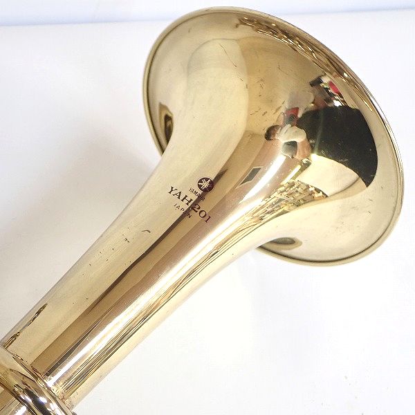 実際に弊社で買取させて頂いた★【難有り】YAMAHA/ヤマハ YAH-201/YAH201 アルトホルン ハードケース付の画像 3枚目