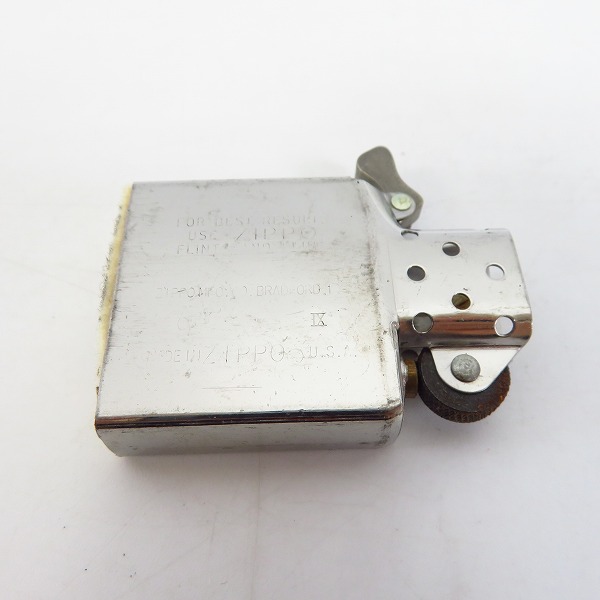 実際に弊社で買取させて頂いたZIPPO/ジッポー Paul smith/ポールスミス 鏡面仕上げ 93年製の画像 5枚目