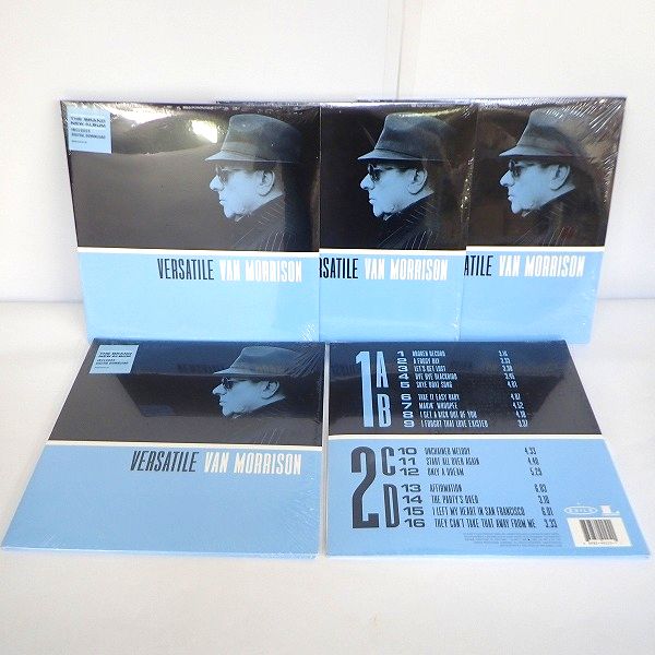実際に弊社で買取させて頂いた【未開封】Van Morrison/ヴァン・モリソン VERSATILE 2枚組 LP アナログレコード 5枚セット