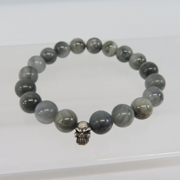 実際に弊社で買取させて頂いた【ギャラ付】TRAVIS WALKER/トラヴィスワーカー イーグルアイストーンビーズブレスレット SBC002の画像 1枚目