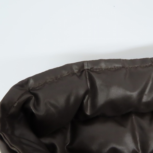 実際に弊社で買取させて頂いたTHE FLAT HEAD/フラットヘッド ダウンジャケット ブラウン 40の画像 5枚目