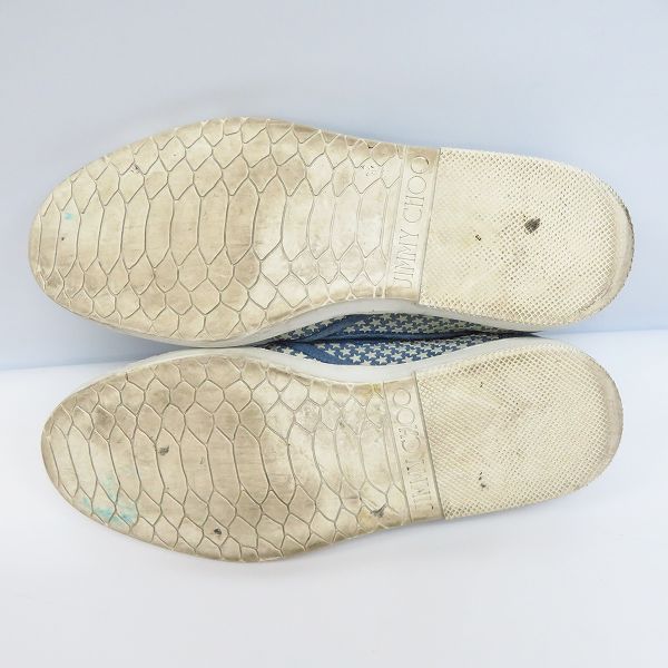 実際に弊社で買取させて頂いたJimmy Choo/ジミーチュウ スター スウェード スリッポン/シューズの画像 2枚目