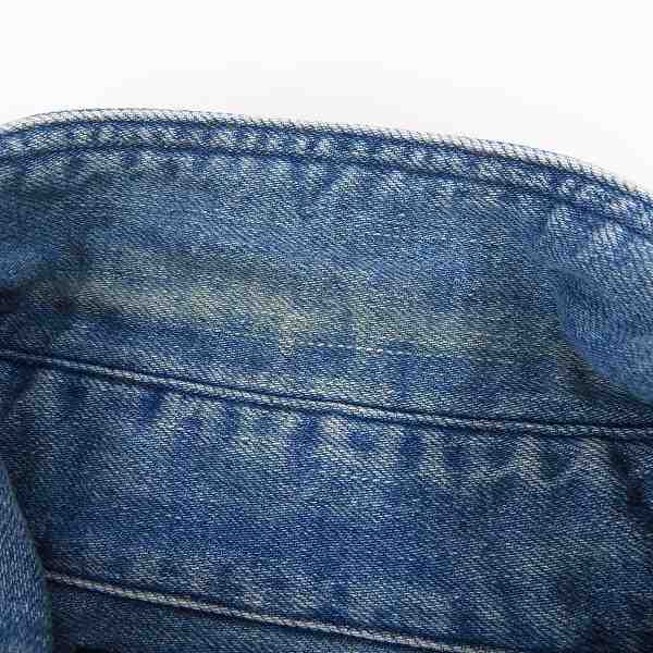 実際に弊社で買取させて頂いたMYne MIHARA YASUHIRO/マイン ミハラヤスヒロ  デニムシャツ G02SH131/Lの画像 4枚目