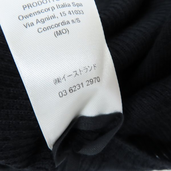実際に弊社で買取させて頂いた【未使用】Rick Owens/リックオウエンス 20FW PERFORMA RIBBED ROUND NECK リブニット ブラック RP20F2621 RIBM/XSの画像 4枚目