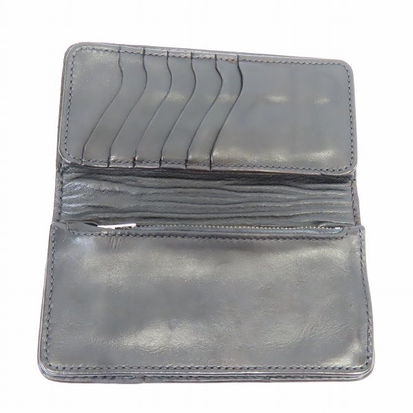 実際に弊社で買取させて頂いたFLAT HEAD/フラットヘッド スタースタッズ レザーウォレット/革財布の画像 3枚目