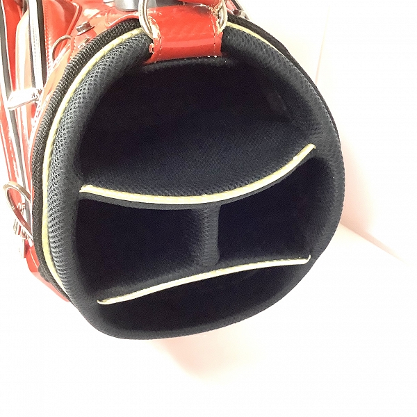 実際に弊社で買取させて頂いたTitleist/タイトリスト 884 4分割 エナメルキャディバッグの画像 5枚目
