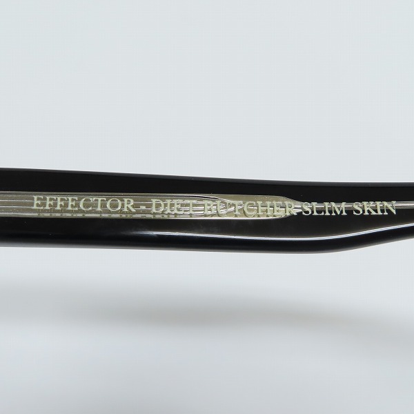 実際に弊社で買取させて頂いたEFFECTOR×DIET BUTCHER SLIM SKIN/エフェクター×ダイエットブッチャースリムスキン DIRT メガネフレーム の画像 6枚目