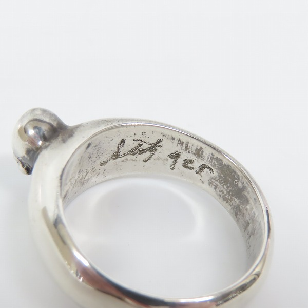 実際に弊社で買取させて頂いたSTANLEY GUESS/スタンリーゲス スモール スカルリング 20号の画像 6枚目