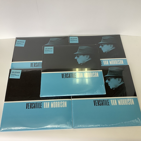 実際に弊社で買取させて頂いた【未開封】Van Morrison/ヴァン・モリソン VERSATILE 2枚組 LP アナログレコード 5点セット
