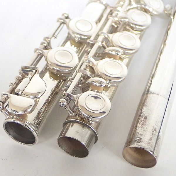 実際に弊社で買取させて頂いたYAMAHA/ヤマハ YFL-311Ⅱ フルート 頭部管銀製 Eメカ付 ハードケース・ケースカバー付 の画像 8枚目