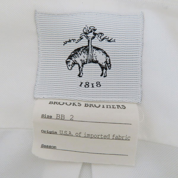 実際に弊社で買取させて頂いたBLACK FLEECE by Brooks Brothers/ブラックフリース バイ ブルックスブラザーズ オックスフォードシャツ長袖/BB2の画像 2枚目