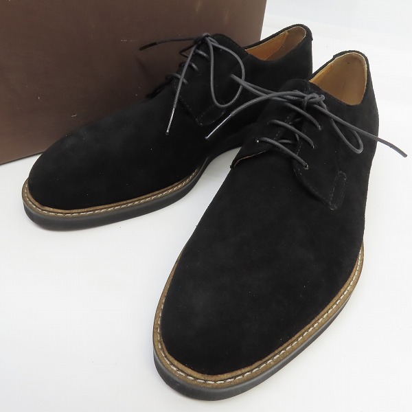実際に弊社で買取させて頂いた417 by EDIFICE/フォーワンセブンエディフィス スエード/スウェード シューズ BLACK/ブラック 41