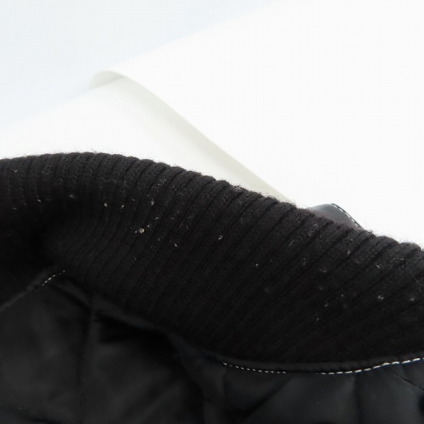 実際に弊社で買取させて頂いたCRIMIE/クライミー 刺繍 裏キルティング 中綿 ベスト/Sの画像 6枚目