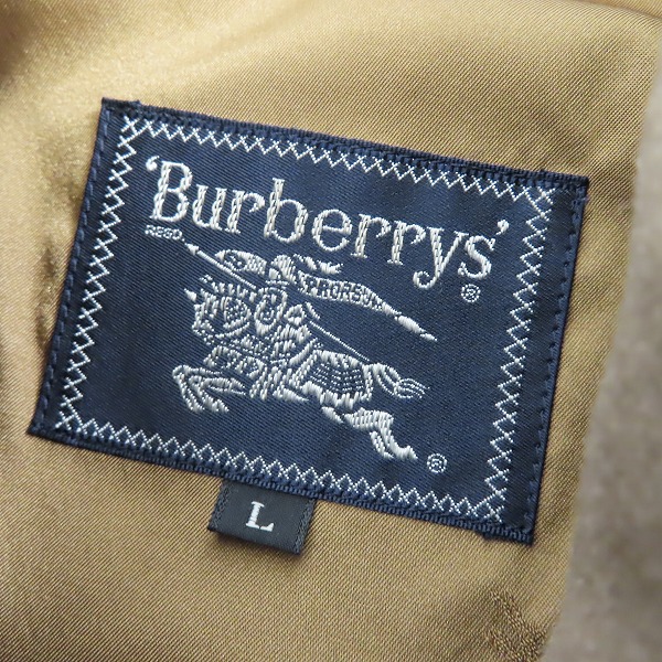 実際に弊社で買取させて頂いたBurberrys/バーバリーズ ウールブルゾン/Lの画像 2枚目
