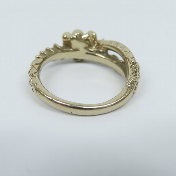 実際に弊社で買取させて頂いたBloody Mary/ブラッディマリー NUE/鵺/ぬえ リング K18 w/ダイアモンド 16号の画像 3枚目