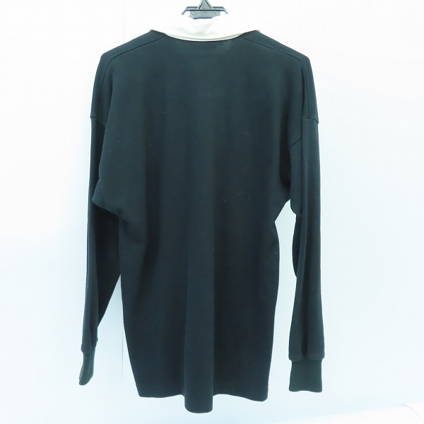 実際に弊社で買取させて頂いたcanterbury/カンタベリー ロングスリーブ ラガーシャツ NEW ZEALAND ALL BLACKS size：Mの画像 1枚目