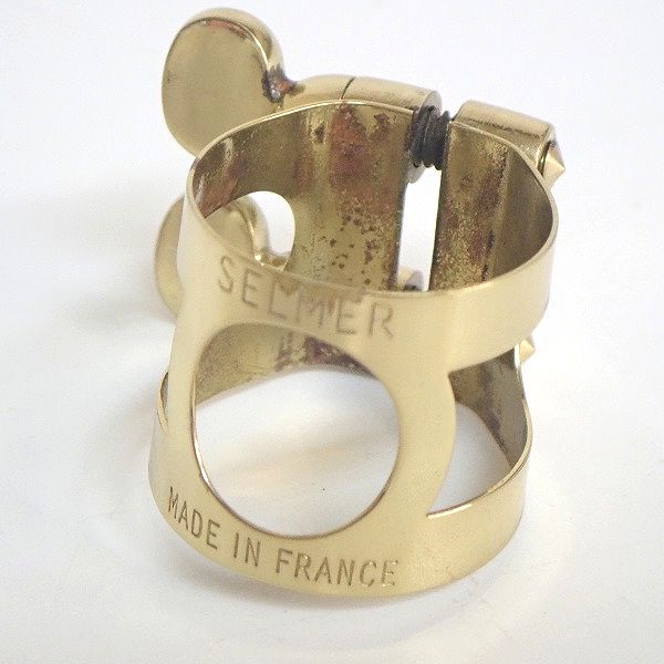 実際に弊社で買取させて頂いたSELMER/セルマー ソプラノサックス用 マウスピース S90 180 リガチャー・キャップ付きの画像 6枚目