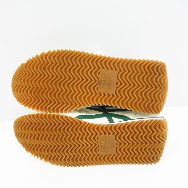 実際に弊社で買取させて頂いたLOEWE/ロエベ Flow Runner/フロー ランナー カーフ アナグラムロゴ スニーカー  40の画像 2枚目