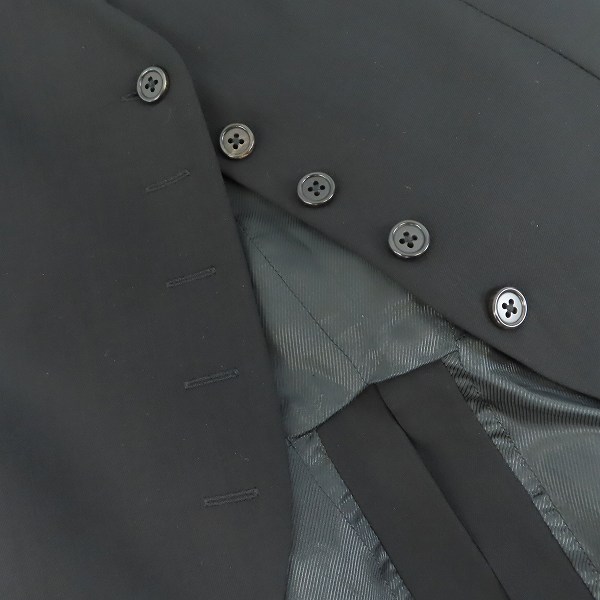 実際に弊社で買取させて頂いたANN DEMEULEMEESTER/アンドゥムルメステール オリゾンティ期 ロングジレベスト/34の画像 5枚目