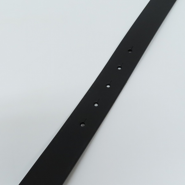 実際に弊社で買取させて頂いたBURBERRY/バーバリー レザー ベルト ブラックの画像 3枚目