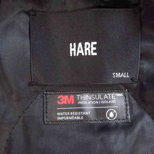 実際に弊社で買取させて頂いたHARE/ハレ 3M THINSULATE コーチジャケット HA030037AD/Sの画像 2枚目