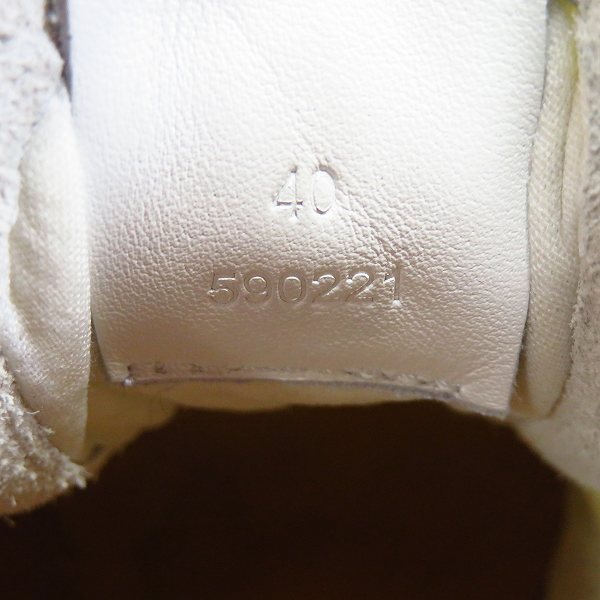 実際に弊社で買取させて頂いたLOEWE/ロエベ Flow Runner/フロー ランナー カーフ アナグラムロゴ スニーカー  40の画像 5枚目