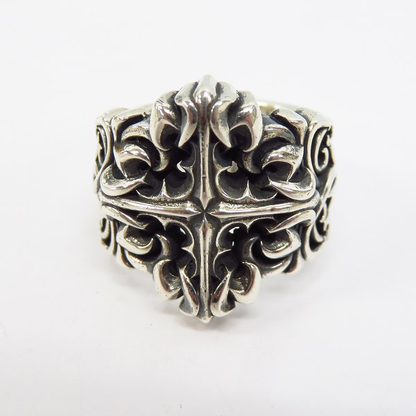 実際に弊社で買取させて頂いたDEAL DESIGN/ディールデザイン グランド リリー シルバー クロスリング 20号の画像 1枚目