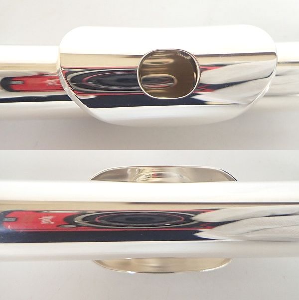 実際に弊社で買取させて頂いたYAMAHA/ヤマハ YFL-311/YFL311 フルート 頭部管銀製 Eメカ付 ハードケース・ケースカバー付の画像 3枚目