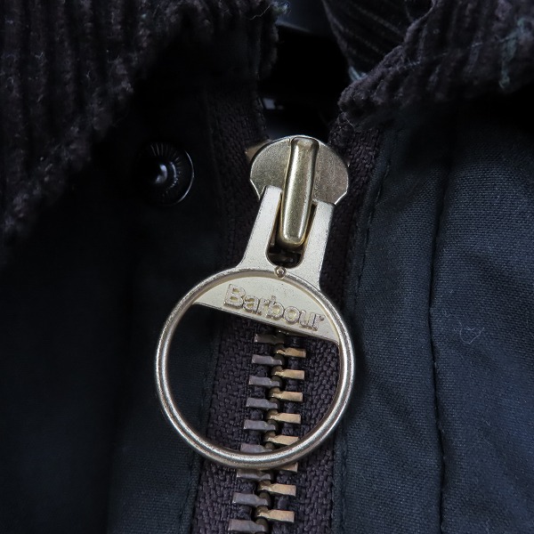 実際に弊社で買取させて頂いたBARBOUR/バブアー BEDALE JACKET ビデイル ジャケット MWX0018SG9136/36の画像 8枚目