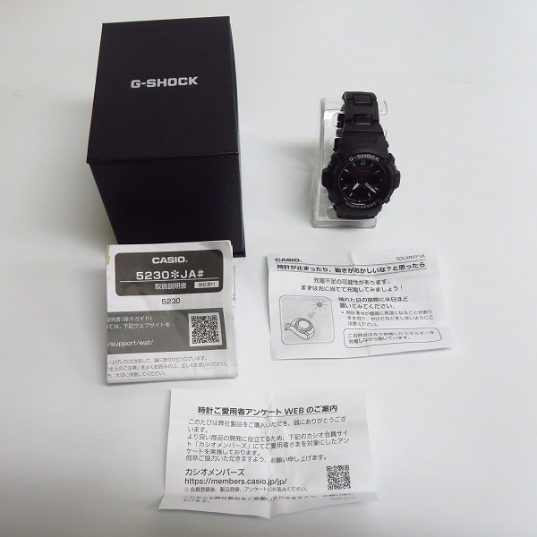 実際に弊社で買取させて頂いたG-SHOCK/Gショック デジアナ 電波/ソーラー AWG-M100SBC-1AJF の画像 7枚目