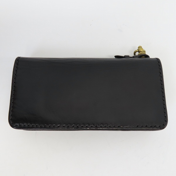実際に弊社で買取させて頂いたFLAT HEAD/フラットヘッド スタースタッズ レザーウォレット/革財布の画像 1枚目