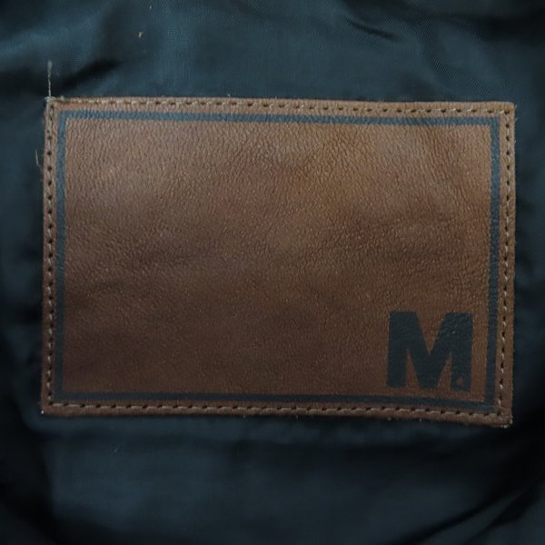 実際に弊社で買取させて頂いたM/エム マウンテンパーカー ブラック/Mの画像 2枚目