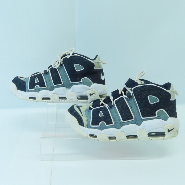 モアテン 初デニム ナイキ エア モア アップテンポ デニム NIKE AIR