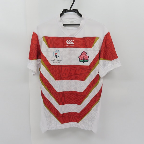 実際に弊社で買取させて頂いたcanterbury/カンタベリー ラグビー ワールドカップ2019 日本代表 レプリカ ユニフォーム/L
