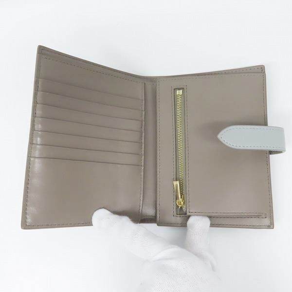 実際に弊社で買取させて頂いたCELINE/セリーヌ ミディアムストラップウォレットの画像 4枚目