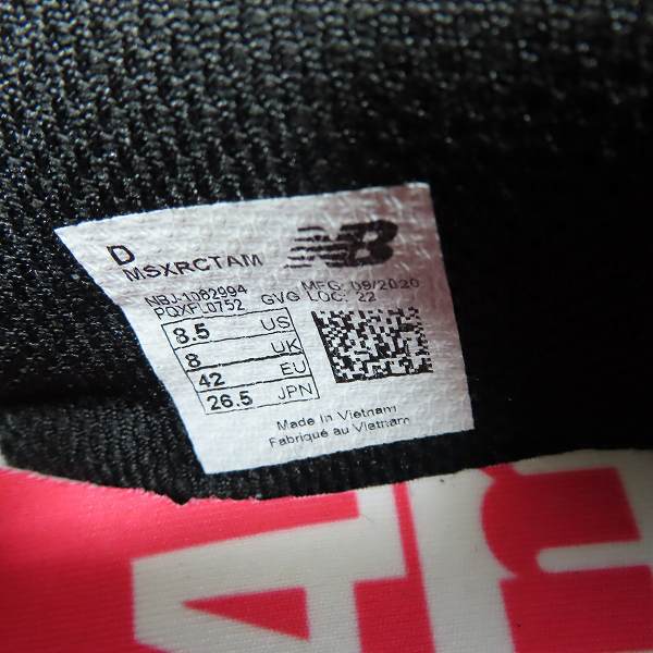 実際に弊社で買取させて頂いたStaple×atmos×New Balance/ステイプル×アトモス×ニューバランス MSXRCTAM /26.5 の画像 5枚目