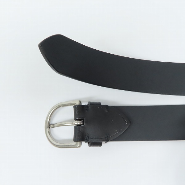 実際に弊社で買取させて頂いたBURBERRY/バーバリー レザー ベルト ブラックの画像 2枚目