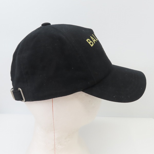 実際に弊社で買取させて頂いた【未使用】BALMAIN/バルマン Bロゴ ベースボールキャップ / BH1 ACC CAP B-LOGO COTTON XA000B016の画像 3枚目