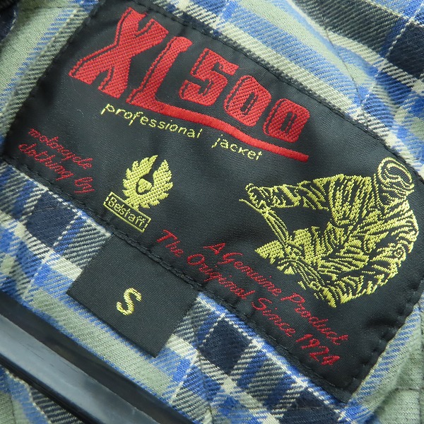 実際に弊社で買取させて頂いたBelstaff/ベルスタッフ  XL500 モーターサイクルジャケット/Sの画像 2枚目