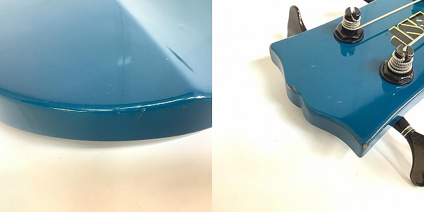 実際に弊社で買取させて頂いた★ESP/イーエスピー J-TVBーSIGNATURE J-BLUE LUNA SEA Jモデル エレキベース 100本限定品 ハードケース付き の画像 8枚目