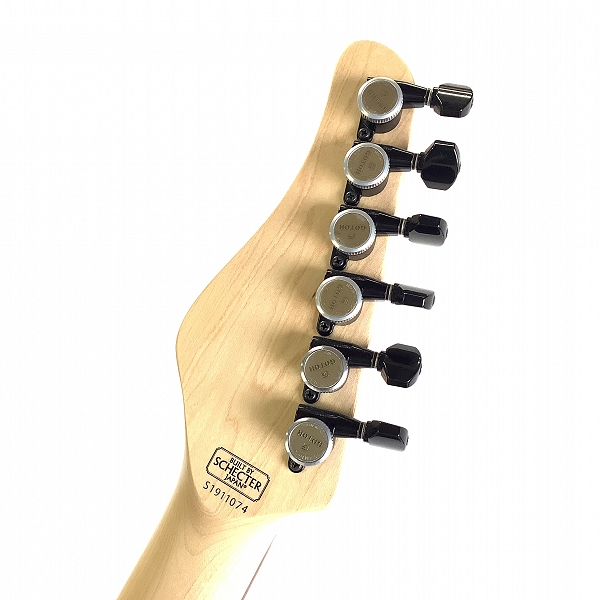 実際に弊社で買取させて頂いた★SCHECTER/シェクター SD-2-24-VTR-AS-MW マーブルウッド エレキギター ケース付きの画像 2枚目