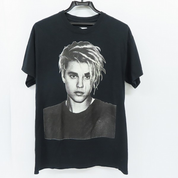実際に弊社で買取させて頂いたTEAM BIEBER JUSTIN BIEBER/ジャスティンビーバー 半袖 バンドTシャツ M