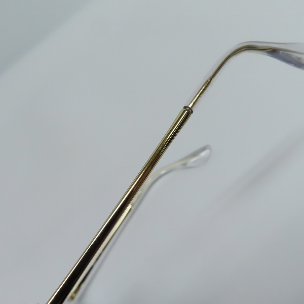 実際に弊社で買取させて頂いたRay-Ban/レイバン トランスペアレント クリア  ウェリントン サングラス/アイウェア RB4348Dの画像 8枚目