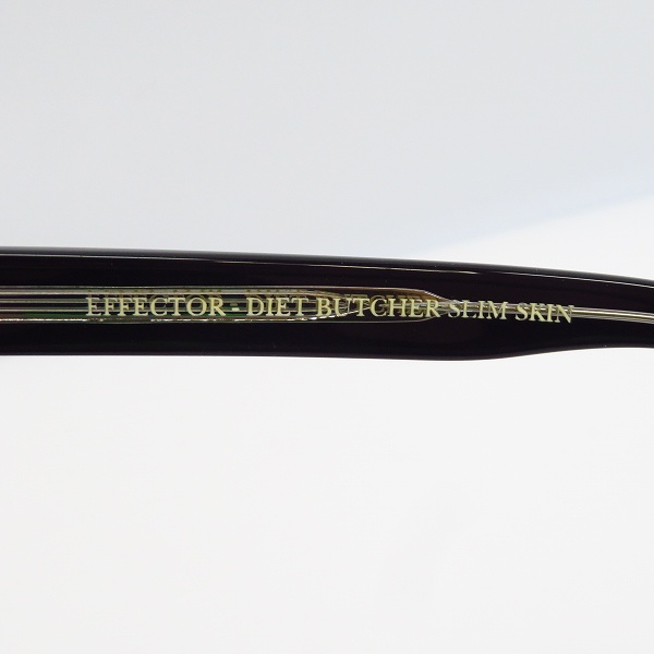 実際に弊社で買取させて頂いたEFFECTOR×DIET BUTCHER SLIM SKIN/エフェクター×ダイエットブッチャースリムスキン DIRT メガネフレーム アイウェアの画像 5枚目