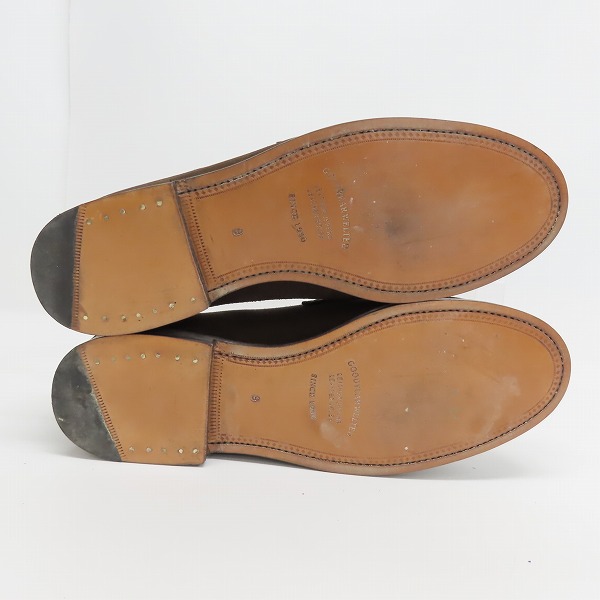 実際に弊社で買取させて頂いたTOMORROWLAND/トゥモローランド スウェード コインローファー/9の画像 2枚目