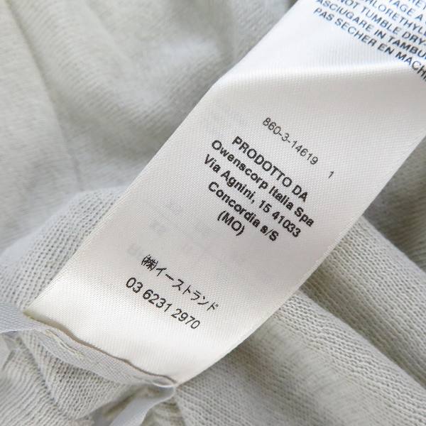 実際に弊社で買取させて頂いた【未使用】Rick Owens/リックオウエンス TECUATL LONG WRAP ロングニット OYSTER RP20S1643CRP/XSの画像 4枚目