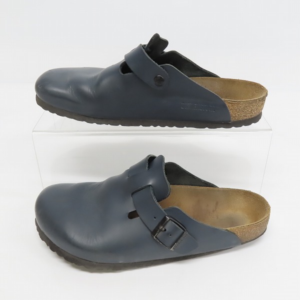 実際に弊社で買取させて頂いたBIRKENSTOCK/ビルケンシュトック レザー サンダル ネイビー/43の画像 3枚目