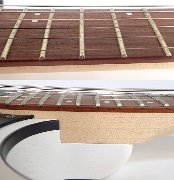 実際に弊社で買取させて頂いた★FGN/FUJIGEN/フジゲン J-Standard JIL-ASH-DE-G EMG搭載 テレキャスシェイプ 2019年製 ギグケース付の画像 3枚目